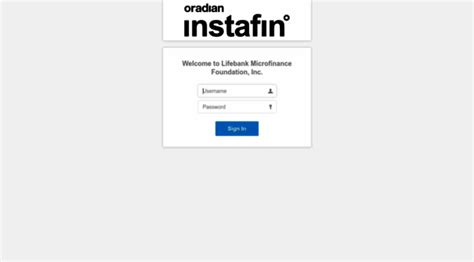 lifebankfoundation.instafin.com login|Login .